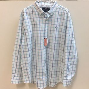 NWT Vineyard Vines Men’s Whale Button Down Shirt